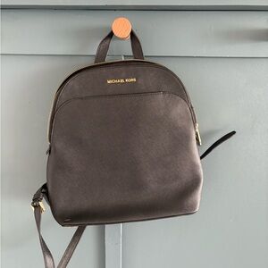 Michael Kors Dark Brown Backpack